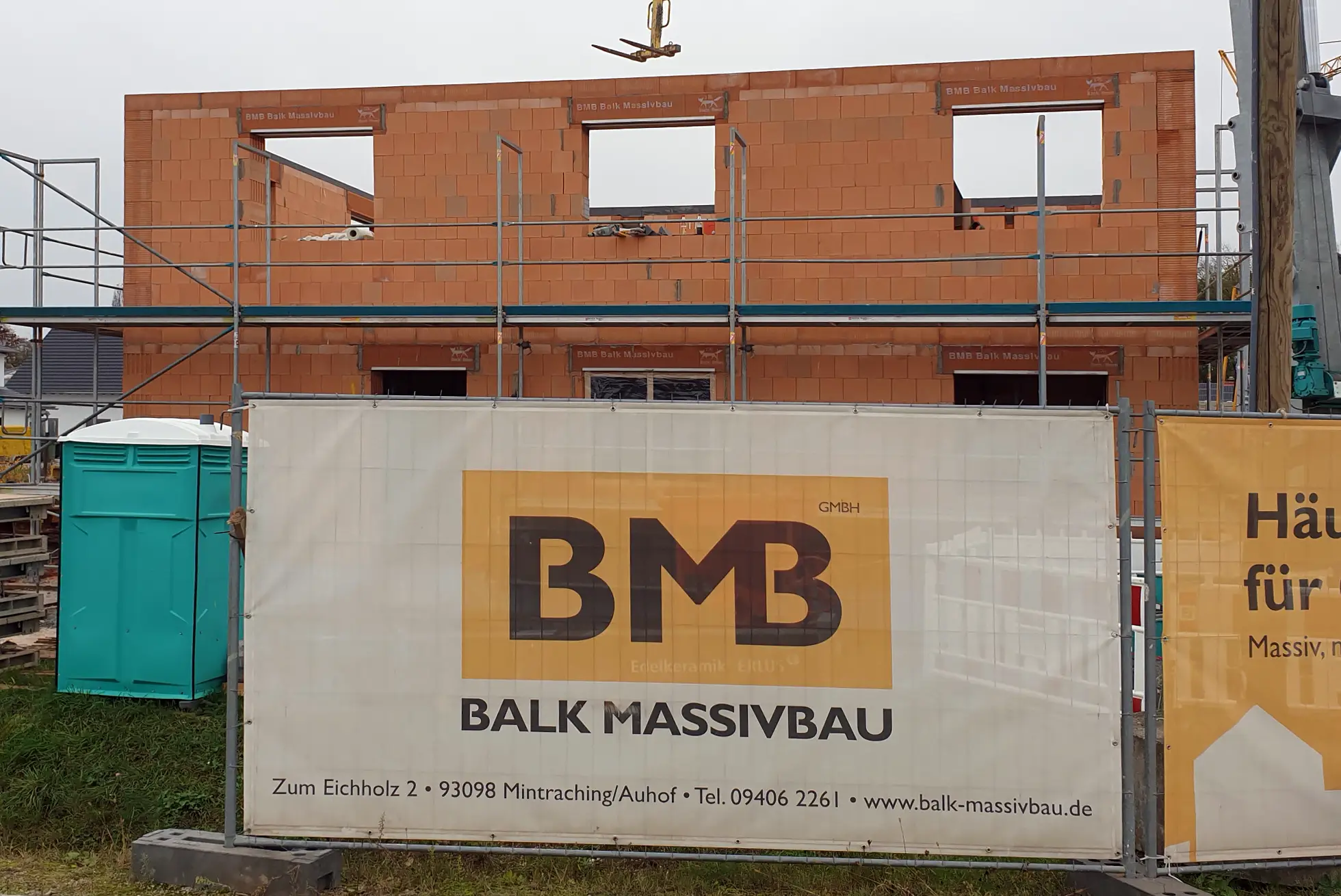 Rohbau Einfamilienhaus